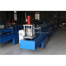 Aluminum shutter door guide frame roll forming machine